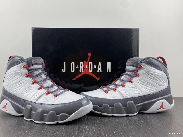 Rep TBK Jordan CT8019-162 Red Fire Air 9 0731